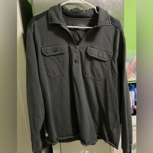 Llbean Quarter Zip Sweatshirt